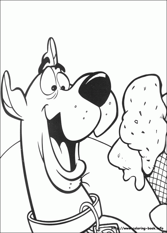 Scooby Doo kolorowanki